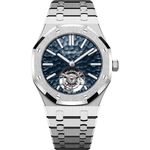 Audemars Piguet Royal Oak Tourbillon 26730BC.GG.1320BC.01 (2025) - Blauw wijzerplaat 41mm Witgoud (1/1)