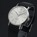 Rolex Cellini 4112 (1977) - Silver dial 32 mm White Gold case (7/7)