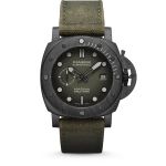Panerai Submersible PAM01698 (2025) - Green dial 44 mm Carbon case (1/1)