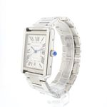 Cartier Tank Solo W5200028 (2020) - Silver dial 31 mm Steel case (2/6)