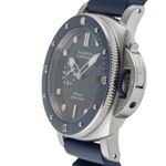 Panerai Luminor Submersible PAM01289 (Unknown (random serial)) - Blue dial 44 mm Steel case (6/8)