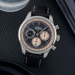 Union Glashütte Belisar Chronograph D009.427.16.052.00 (Unknown (random serial)) - Black dial 45 mm Steel case (1/8)