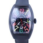 Franck Muller Casablanca 8880 PVD/8880PVD (2021) - Zwart wijzerplaat 33mm Staal (1/1)