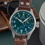 IWC Big Pilot IW501015 (Unknown (random serial)) - Green dial 46 mm Steel case (3/8)