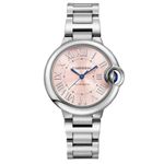 Cartier Ballon Bleu 33mm WSBB0068 (2025) - Roze wijzerplaat 33mm Staal (1/1)