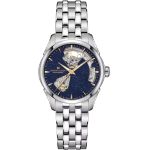 Hamilton Jazzmaster Open Heart H32215142 (2026) - Blauw wijzerplaat 36mm Staal (1/1)
