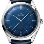 Omega De Ville Trésor 435.13.40.21.03.001 (2026) - Blue dial 40 mm Steel case (1/1)