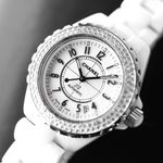 Chanel J12 H0970 (2006) - White dial 38 mm Ceramic case (5/6)