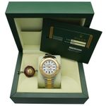 Rolex Yacht-Master 40 16623 (2009) - White dial 40 mm Gold/Steel case (13/15)