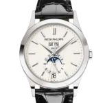 Patek Philippe Annual Calendar 5396G-011 (2024) - Zilver wijzerplaat 39mm Witgoud (5/6)