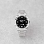 Rolex Explorer 124270 (2022) - Black dial 36 mm Steel case (1/8)