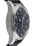 IWC Pilot Chronograph IW371701 (Unknown (random serial)) - Black dial 42 mm Steel case (7/8)