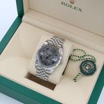 Rolex Datejust 41 126334 (Onbekend (willekeurig serienummer)) - Grijs wijzerplaat 41mm Staal (6/8)