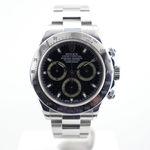 Rolex Daytona 116520 (2003) - Zwart wijzerplaat 40mm Staal (1/8)