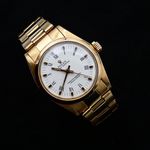 Rolex Oyster Perpetual 31 6748 (1977) - White dial 31 mm Yellow Gold case (5/5)