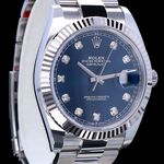 Rolex Datejust 41 126334 (2023) - Blauw wijzerplaat 41mm Staal (8/8)