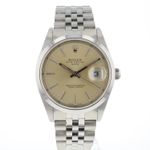 Rolex Oyster Perpetual Date 15200 (1991) - 34mm Staal (1/3)