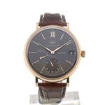 IWC Portofino Hand-Wound IW510104 (2024) - Grijs wijzerplaat 45mm Roodgoud (2/4)