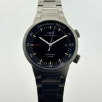 IWC GST IW353701 (Onbekend (willekeurig serienummer)) - Zwart wijzerplaat 39mm Titanium (1/8)