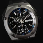 IWC Ingenieur Double Chronograph Titanium IW376501 (2011) - Black dial 45 mm Titanium case (2/3)