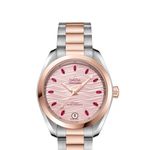 Omega Seamaster Aqua Terra 220.20.34.20.60.001 (2024) - Pink dial 34 mm Steel case (1/1)