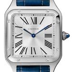 Cartier Santos Dumont WSSA0022 (2025) - Silver dial 44 mm Steel case (1/1)