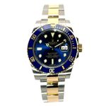 Rolex Submariner Date 116613LB (2014) - Blauw wijzerplaat 40mm Goud/Staal (2/8)