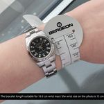 Rolex Oyster Perpetual 26 176234 (2010) - Black dial 26 mm Steel case (2/8)