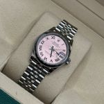 Rolex Datejust 31 278240 (2023) - Roze wijzerplaat 31mm Staal (8/8)