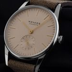 NOMOS Orion 315 (2025) - Roze wijzerplaat 33mm Staal (3/7)