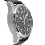 IWC Pilot Spitfire Chronograph IW387802 (Onbekend (willekeurig serienummer)) - Grijs wijzerplaat 43mm Staal (7/8)