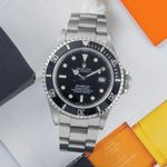 Rolex Sea-Dweller 4000 16600 (2000) - Zwart wijzerplaat 40mm Staal (1/8)