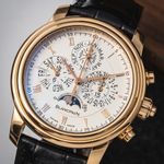 Blancpain Le Brassus 4286P-3642-55B (2015) - White dial 43 mm Red Gold case (2/8)