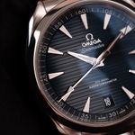 Omega Seamaster Aqua Terra 220.10.41.21.03.004 (2020) - Blue dial 41 mm Steel case (2/8)