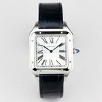 Cartier Santos Dumont WSSA0032 (2022) - 47mm Staal (1/8)