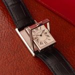 Cartier Tank 2390 (Unknown (random serial)) - White dial 25 mm Steel case (3/8)