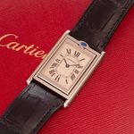 Cartier Tank 2390 (Unknown (random serial)) - White dial 25 mm Steel case (2/8)