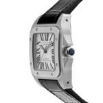 Cartier Santos 100 2656 (2021) - 38mm Staal (4/7)