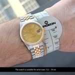 Rolex Oyster Perpetual Date 15223 (1989) - 34 mm Gold/Steel case (2/8)