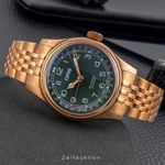 Oris Big Crown Pointer Date 01 754 7741 3167-07 8 20 01 (Unknown (random serial)) - Green dial 40 mm Bronze case (2/8)