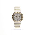 Omega Constellation 1242.30.00 (2010) - Silver dial 39 mm Gold/Steel case (2/8)
