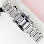 Cartier Tank Française W51008Q3 (2009) - Silver dial 20 mm Steel case (6/8)