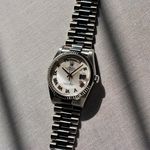 Rolex Day-Date 36 18239 (1996) - Wit wijzerplaat 36mm Witgoud (3/8)