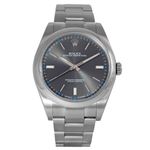 Rolex Oyster Perpetual 39 114300 (2019) - Grey dial 39 mm Steel case (1/4)