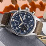 IWC Pilot Spitfire Chronograph IW387901 (2019) - Zwart wijzerplaat 41mm Staal (2/8)