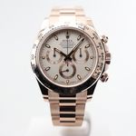 Rolex Daytona 116505 (Onbekend (willekeurig serienummer)) - Wit wijzerplaat 40mm Roségoud (1/8)