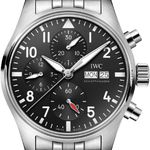 IWC Pilot Chronograph IW388113 (2026) - Black dial 41 mm Steel case (1/1)