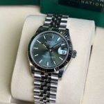 Rolex Datejust 31 278274 (2025) - Green dial 31 mm Steel case (3/7)