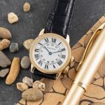 Cartier Ronde Solo de Cartier W6700355 (2015) - Zilver wijzerplaat 29mm Goud/Staal (1/8)