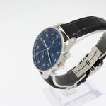 IWC Portuguese Chronograph IW371606 (2024) - Blauw wijzerplaat 41mm Staal (2/4)